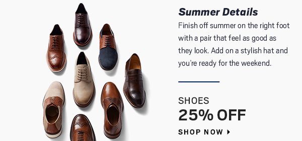 Shoes 25 % OFF