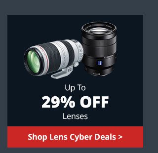 Save Up To 29% Off Lenses