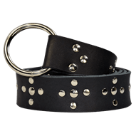 Crusader Cross Ring Belt