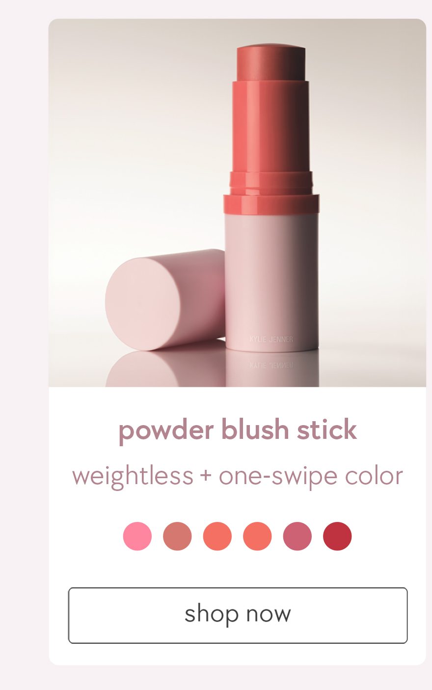 shop powder blush stick in shade make him blush 