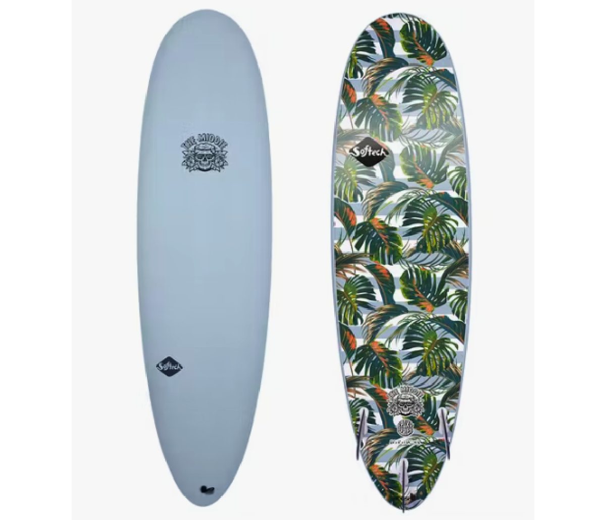 Softech The Middie Surfboard Tropical