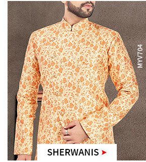 Mens Sherwanis for Night Weddings. Shop!