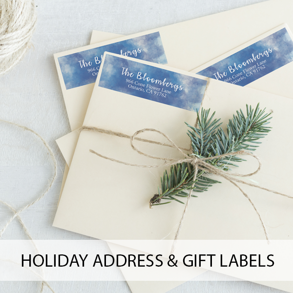 Holiday Address & Gift Labels