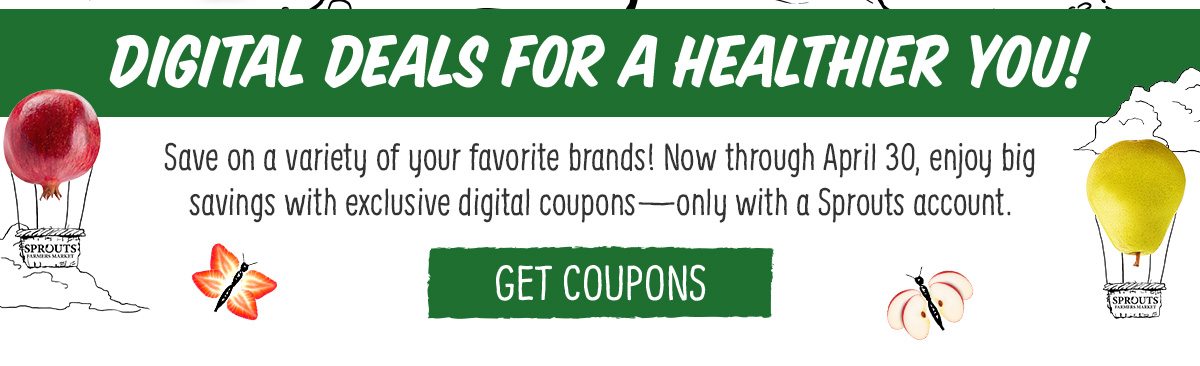 Digital Deals for a Healthier You!