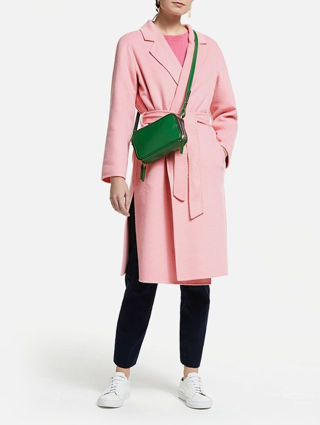 John Lewis & Partners Revere Collar Long Coat