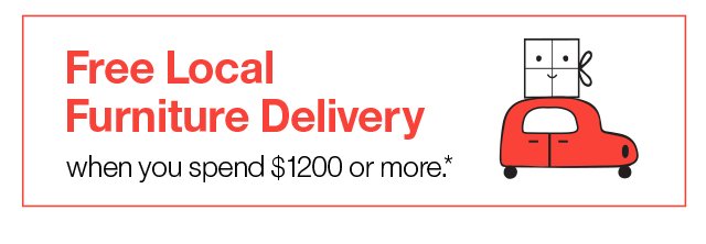 4 Days Only: Free Local Furniture Delivery When You Spend $1200 or More