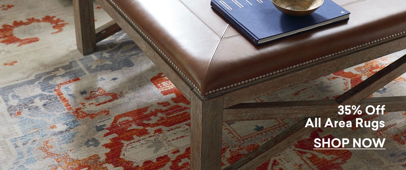 35% off all area rugs. Shop now.