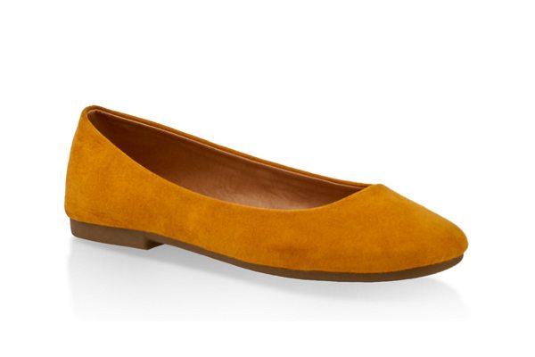 Square Toe Ballerina Flats