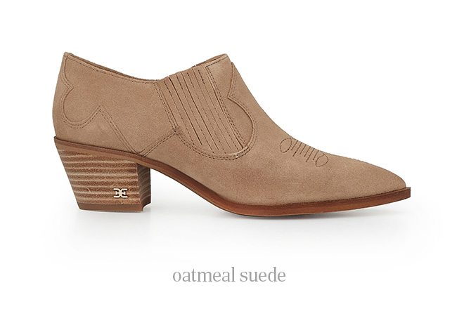 oatmeal suede