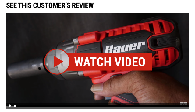 20 Volt Cordless, 1/2 in. Impact Wrench - Video