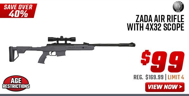 Hatsan Zada Air Rifle with 4x32 Scope