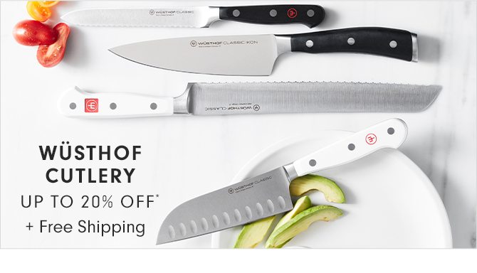 WÜSTHOF CUTLERY - UP TO 20% OFF* + Free Shipping