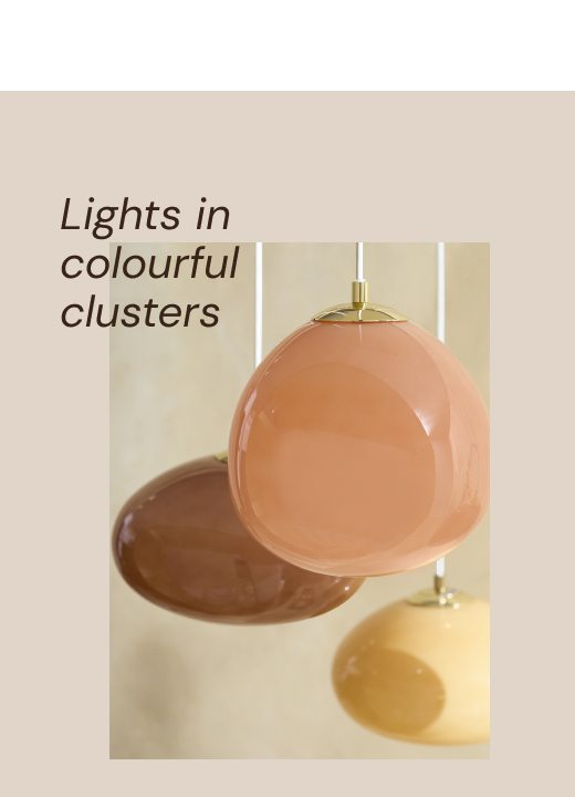 Cluster pendant