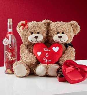 Lotsa Love(R) The Perfect Pair(tm) and Chocolate SHOP NOW 