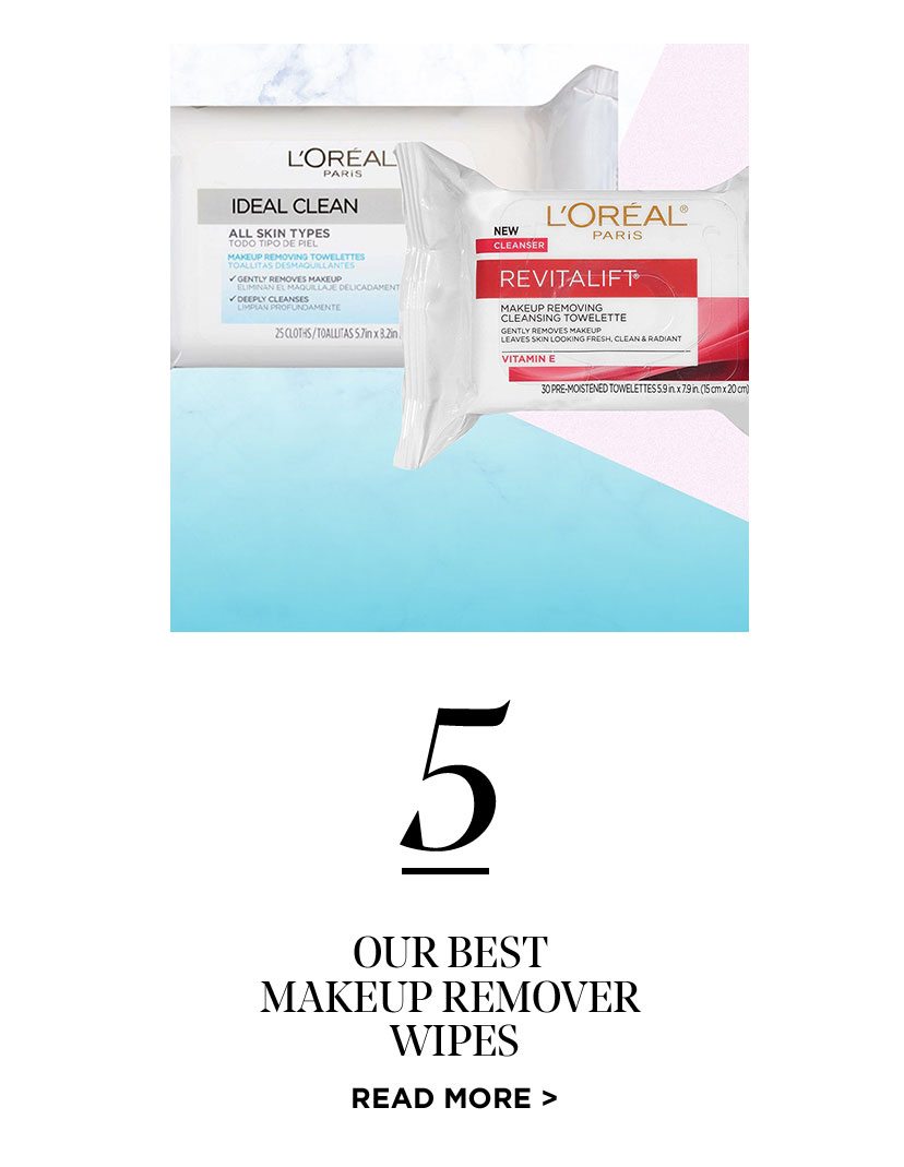 5 - Our Best Makeup Remover Wipes - Read more