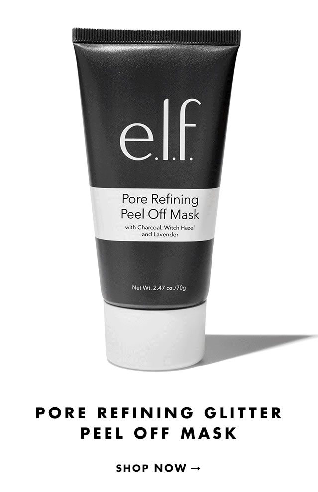 Pore Refining Glitter Peel Off Mask. Shop Now