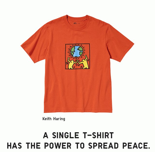 HERO - A SINGLE T-SHIRT HAS THE POWER TO SPREAD PEACE.