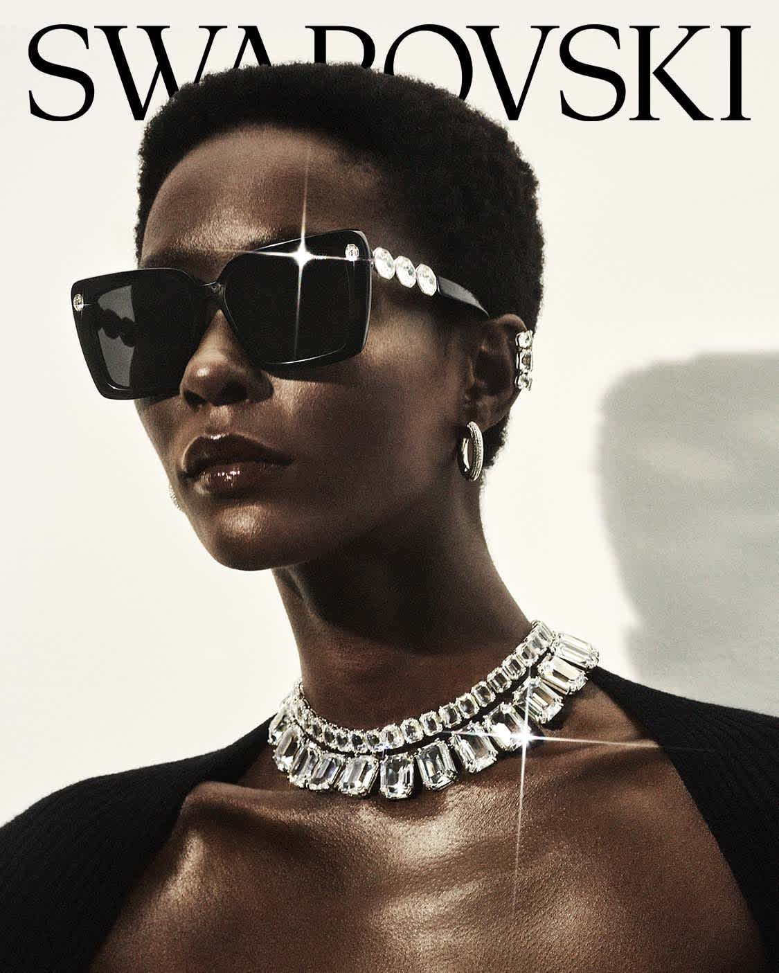 Swarovski eyewear & Millenia jewelry