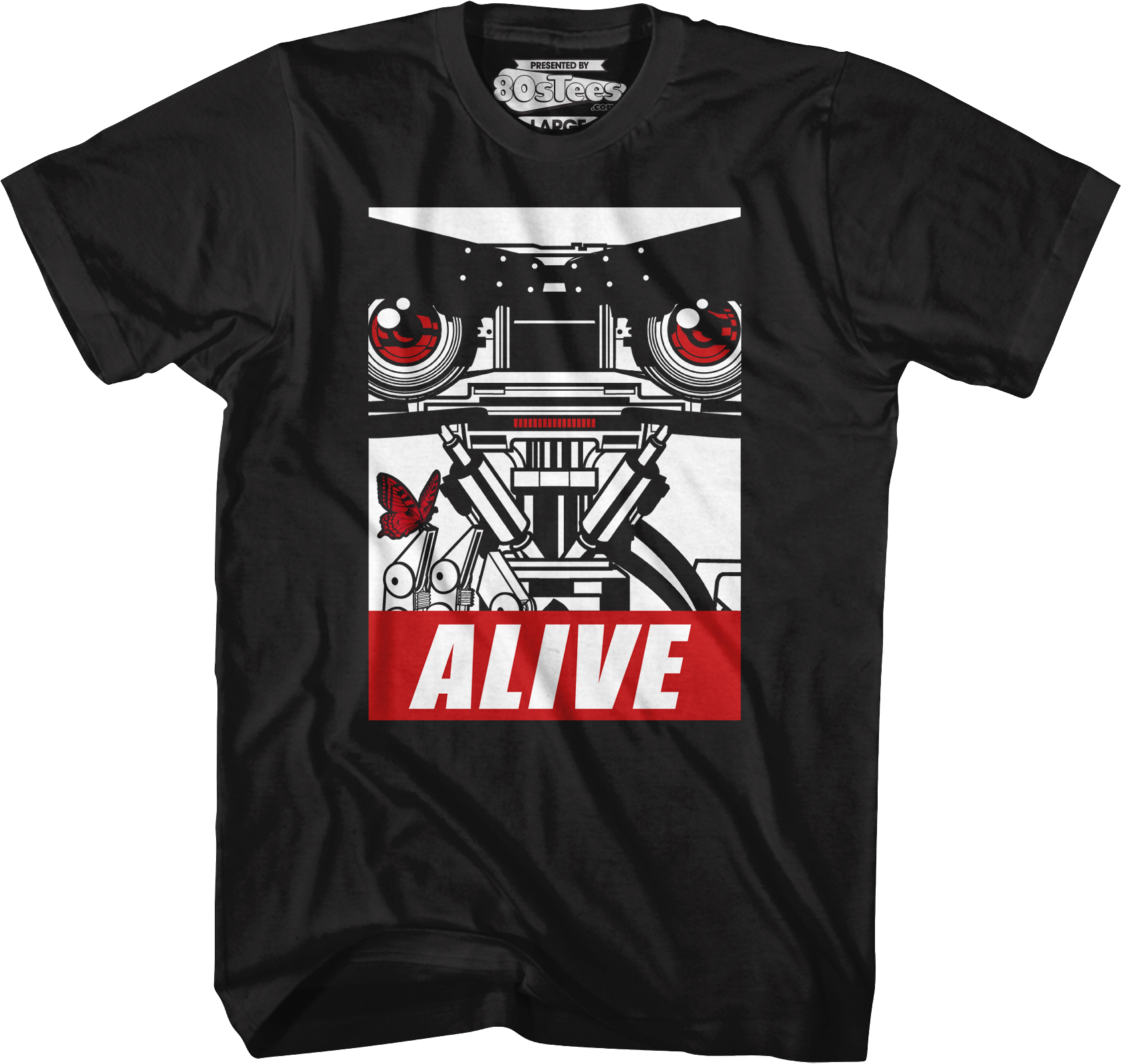 Butterfly Alive Short Circuit T-Shirt