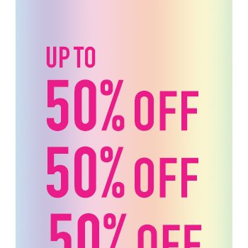 50% off sale