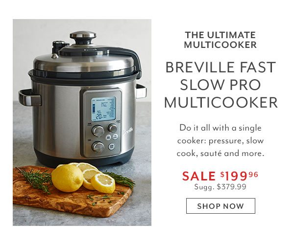 Breville Fast Slow Pro Multicooker