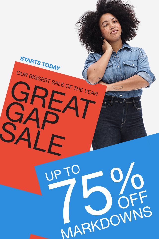 gap sale today