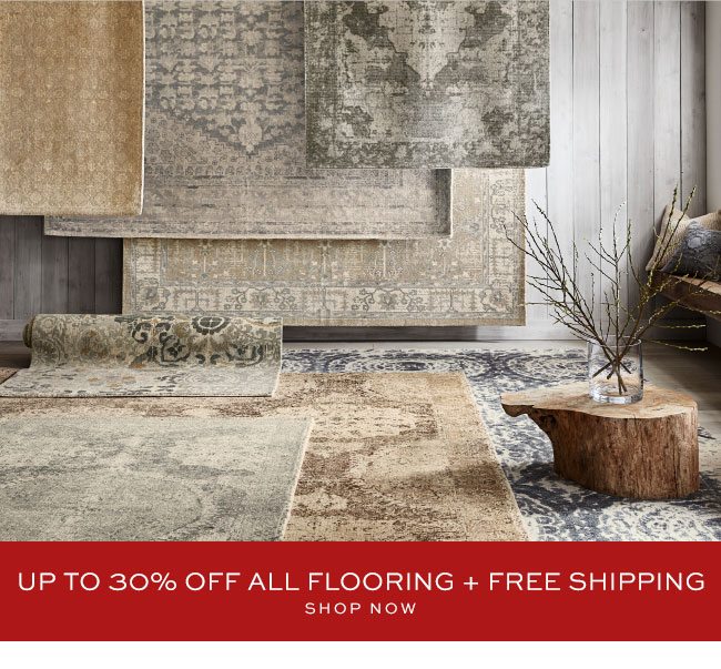 UP 30% OFF ALL FLOORING + FREE SHIPPING