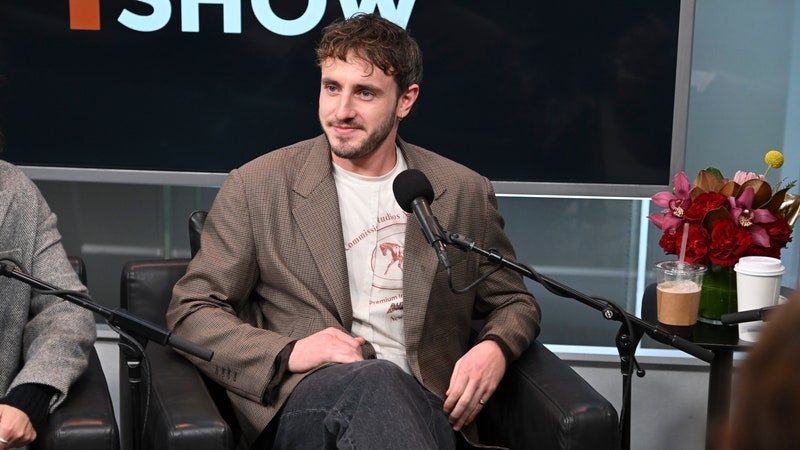 NEW YORK, NEW YORK - NOVEMBER 21: Paul Mescal attends a SiriusXM Town Hall with the cast of %22Gladiator II%22 with host Mike Muse at SiriusXM Studios on November 21, 2024 in New York City. (Photo by Noam Galai/Getty Images for SiriusXM)