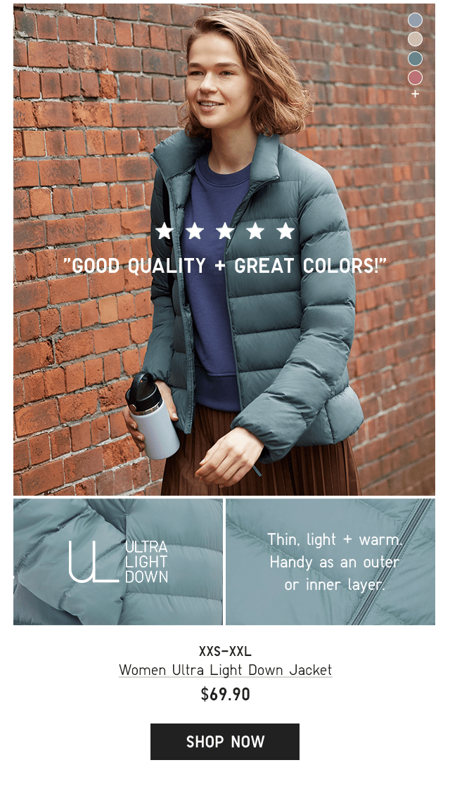 PDP1 - WOMEN ULTRA LIGHT DOWN JACKET