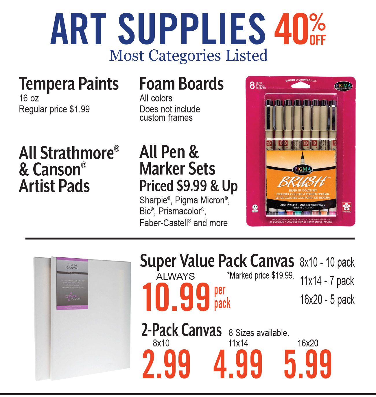 Art Supplies