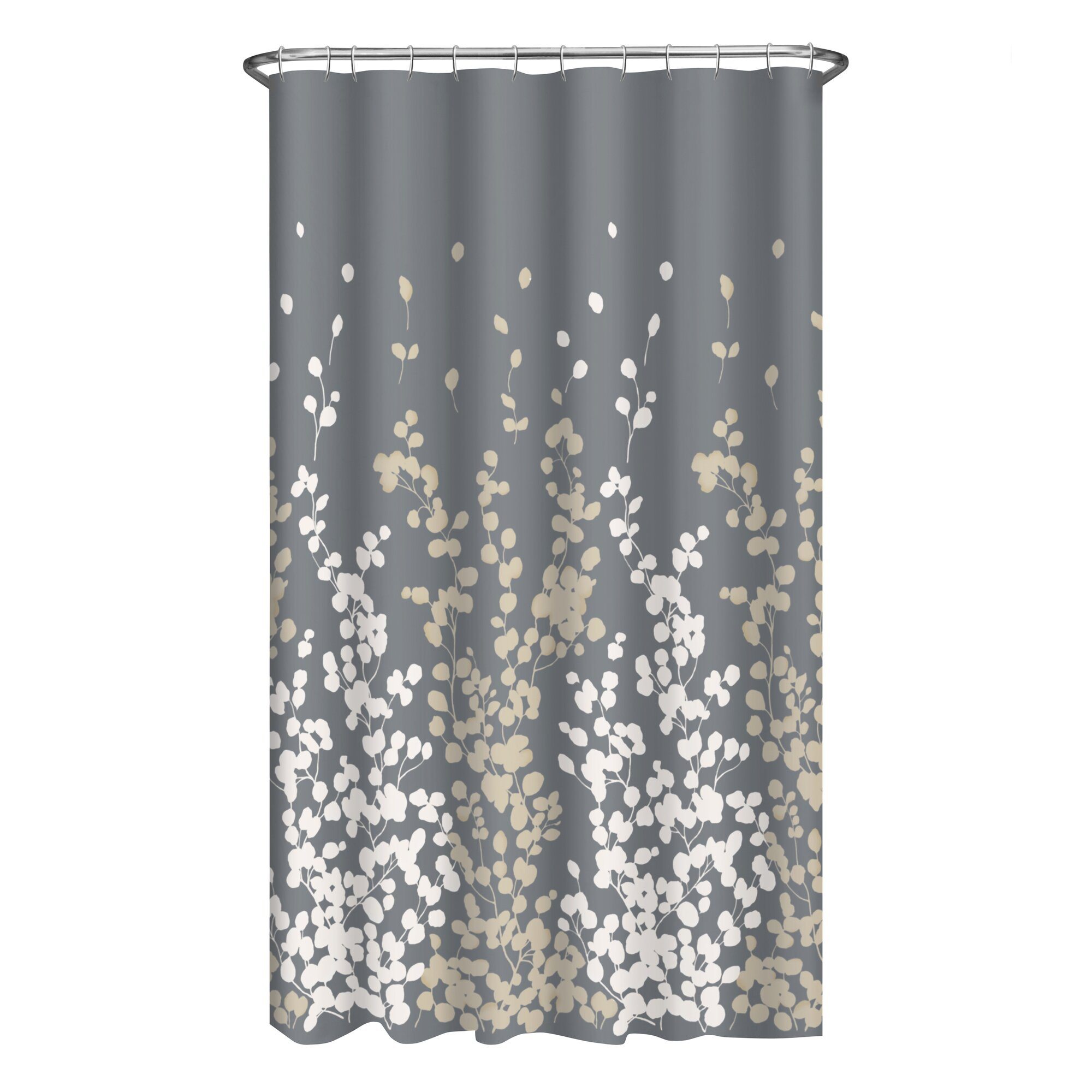 Thad Floral Single Shower Curtain