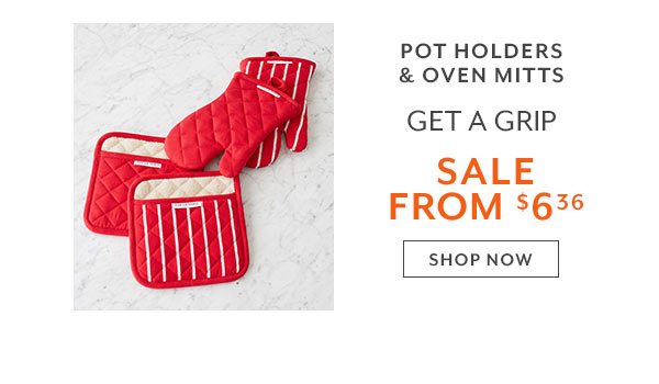 Pot Holders & Oven Mitts