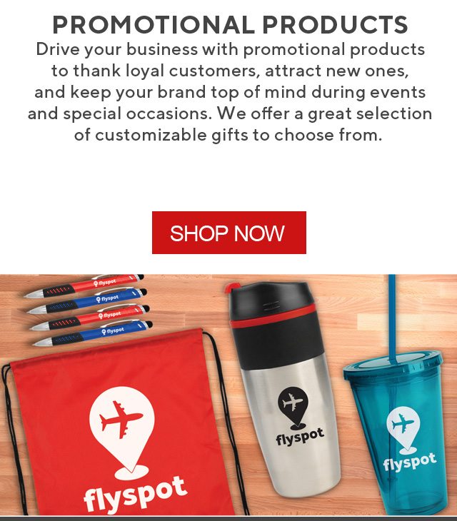 Promotional Products. || SHOP NOW