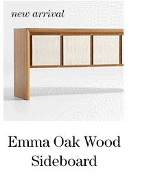emma oak wood sideboard