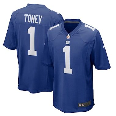 Kadarius Toney New York Giants Nike 2021 NFL Draft First Round Pick Game Jersey - Royal