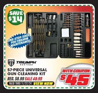 Triumph Systems 57-Piece Universal Cleaning Kit