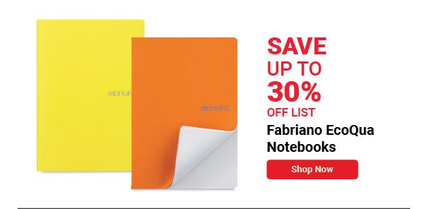 Fabriano EcoQua Notebooks