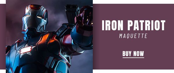 Iron Patriot Quarter Scale Maquette by Sideshow Collectibles