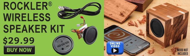 Rockler Wireless Speaker Kit - Buy Now!