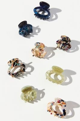Mini Claw Hair Clip Set