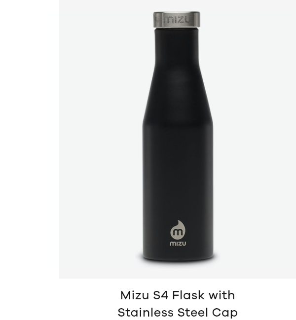 Mizu S4 w Stainless Steel Cap Flask