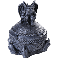 Gargoyle Ashtray Box