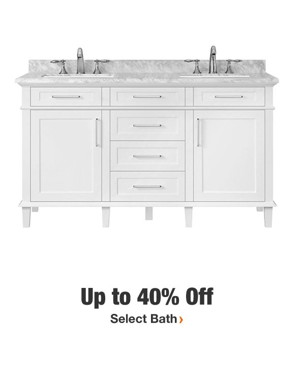 Up to 40% Off Select Bath