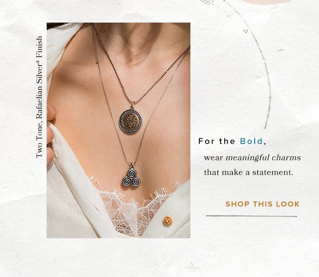 Shop meaningful necklace styles.