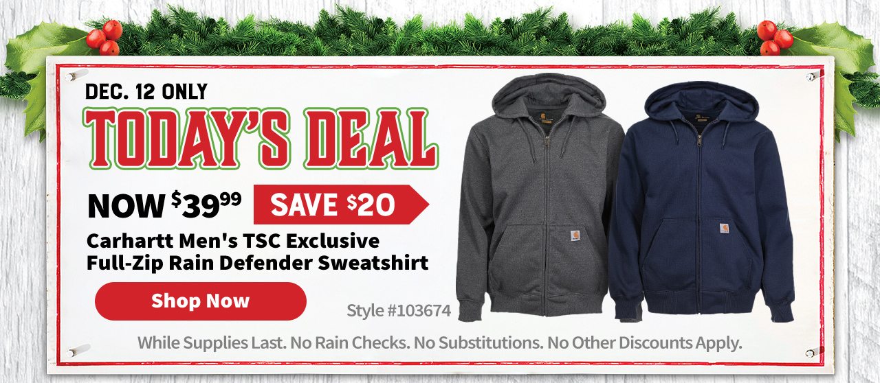 tractor supply carhartt sweatshirt