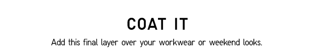 COAT IT - SHOP NOW