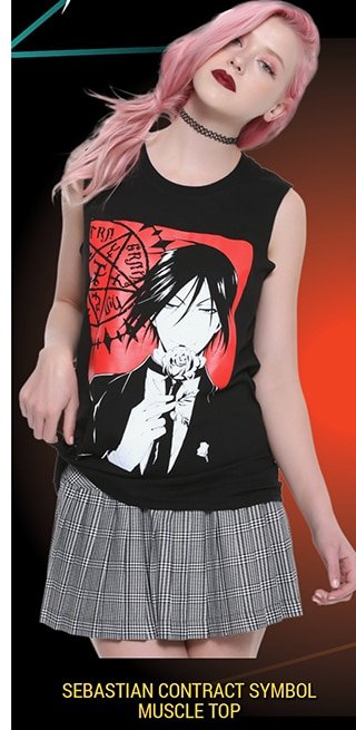 Sebastian Contract Symbol Muscle Top