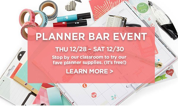 Planner Bar