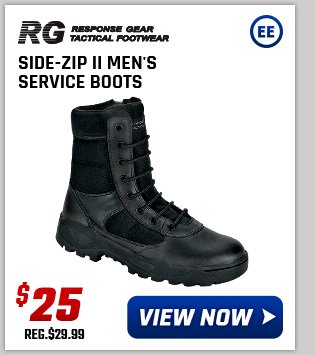Response Gear Side-Zip II Men's Service Boots