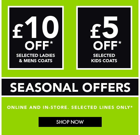 Shop Seasonal Offers